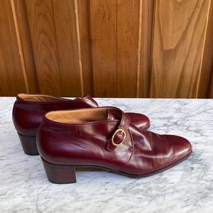 Vintage Bally 10 Women strap boot